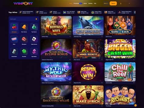 WinPort Casino Review ᐈ $30 No Deposit Bonus.
